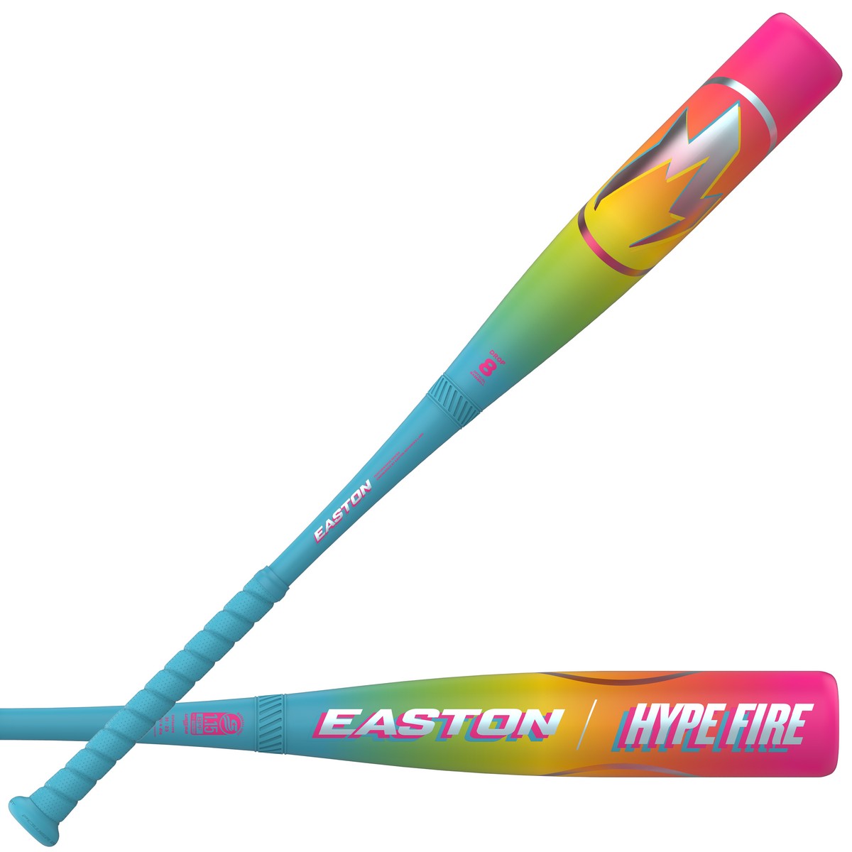 Easton 2026 Hype Fire 2-Piece Composite -8 USSSA 2-3/4" Barrel Baseball Bat