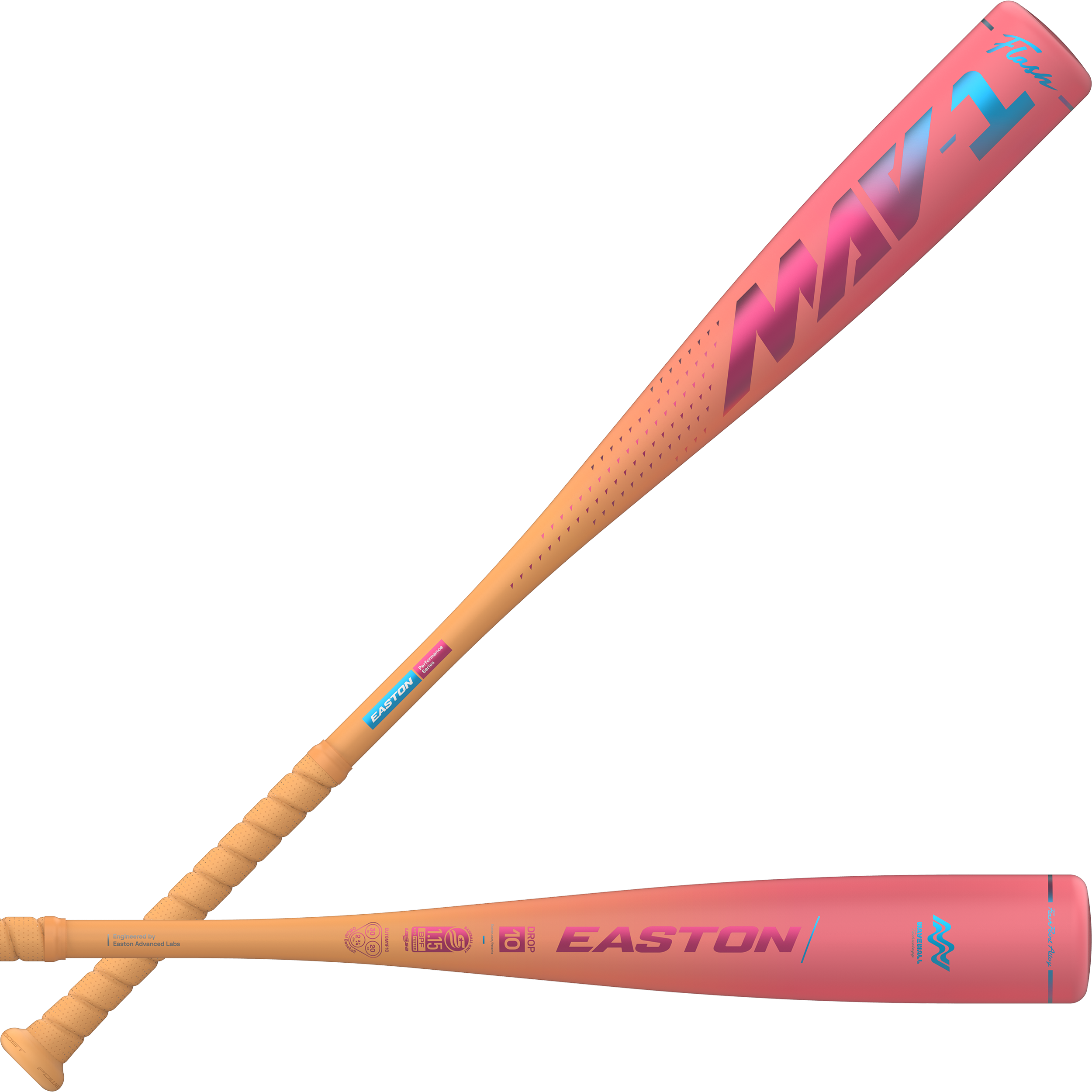 Easton 2026 MAV1 Flash 1-Piece -10 USSSA Baseball Bat