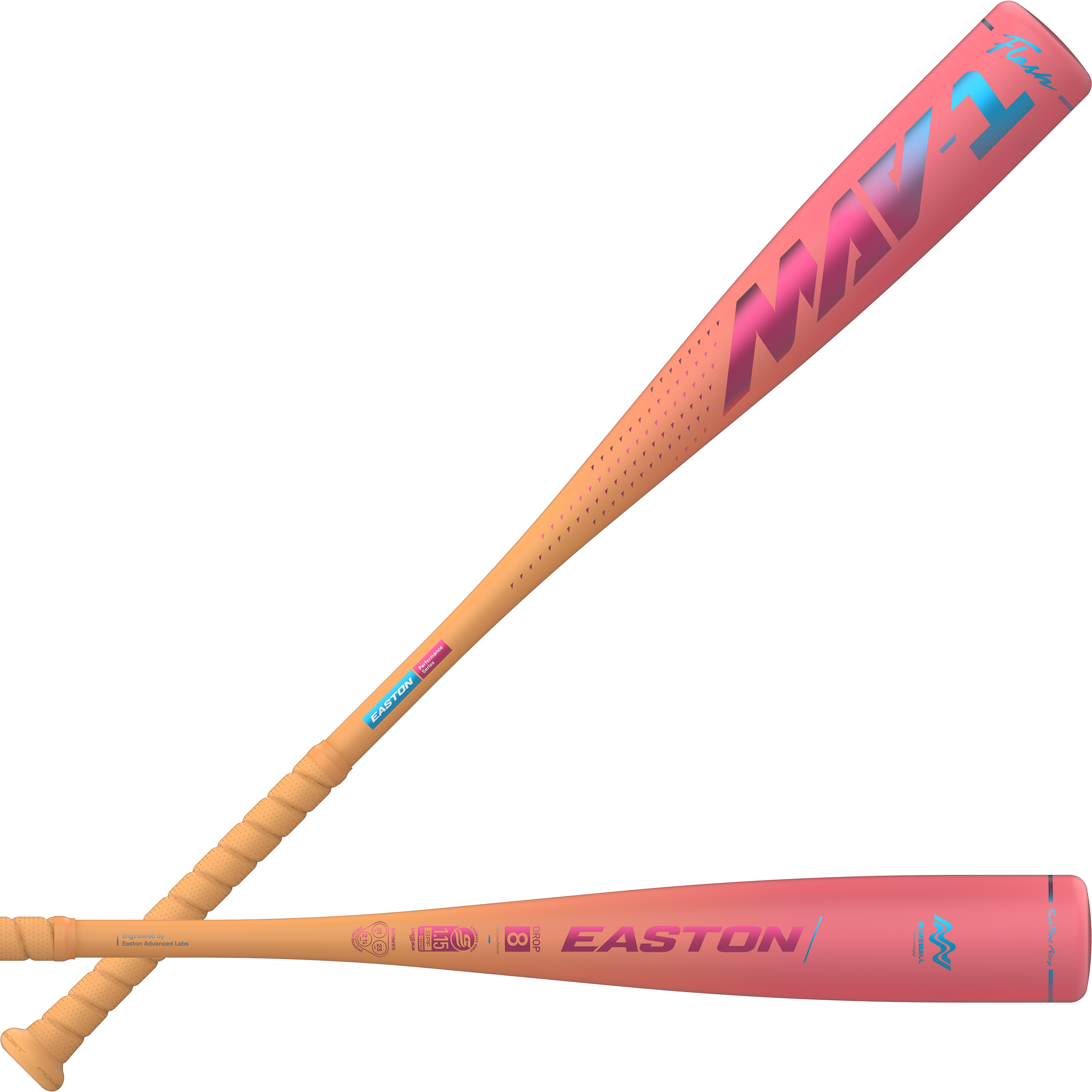 Easton 2026 MAV1 Flash 1-Piece -8 USSSA Baseball Bat