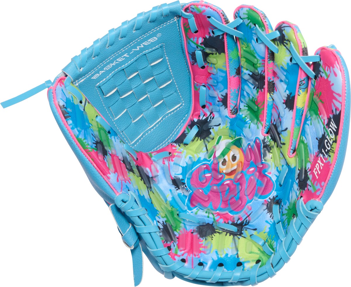 Rawlings Flex Palm Glow Moji 11" Youth Baseball Glove