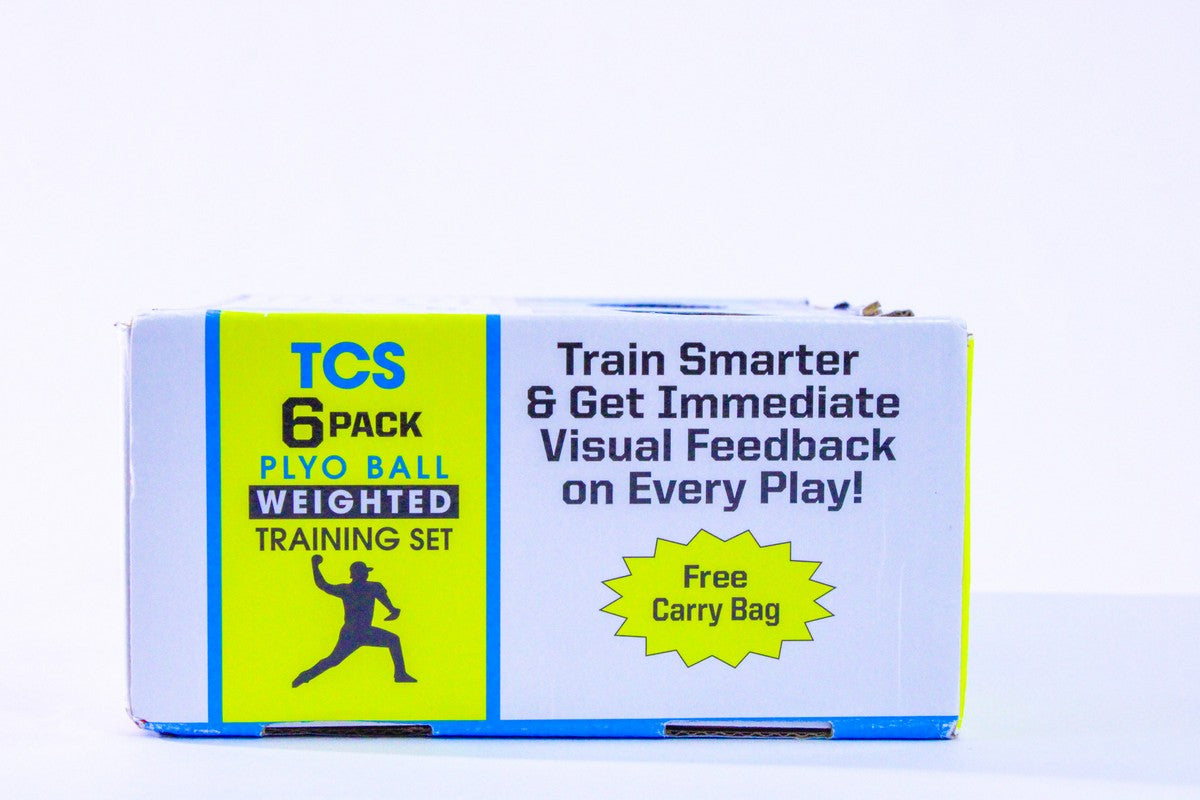 Total Control Sports Plyo Balls Weighted Set (6 Pack)