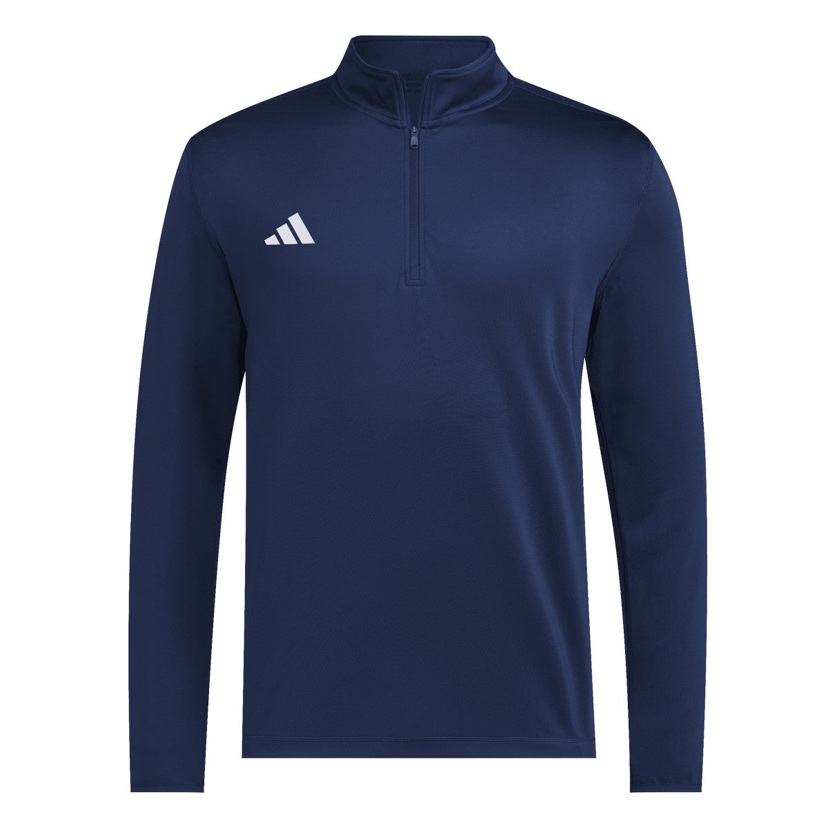 Adidas 3 Stripe Long Sleeve Mens 1/4 Zip