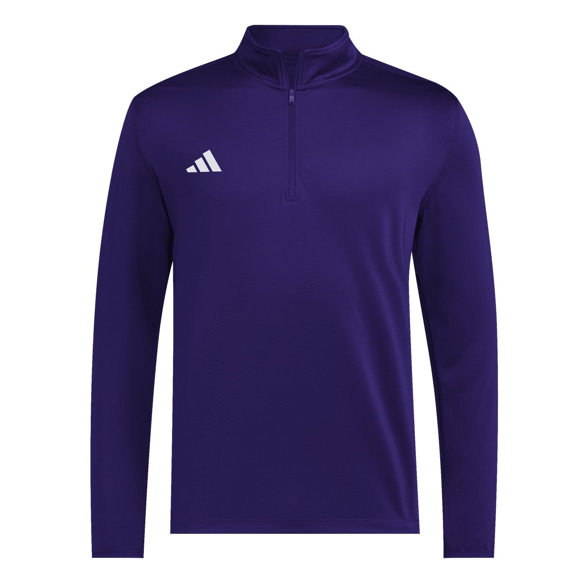 Adidas 3 Stripe Long Sleeve Mens 1/4 Zip