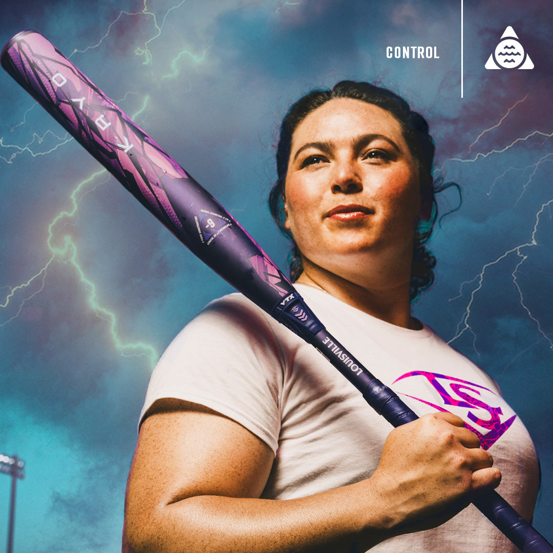 Louisville Slugger 2026 Kryo Limited Edition Thundernight 2 Piece -10 Fastpitch Softball Bat