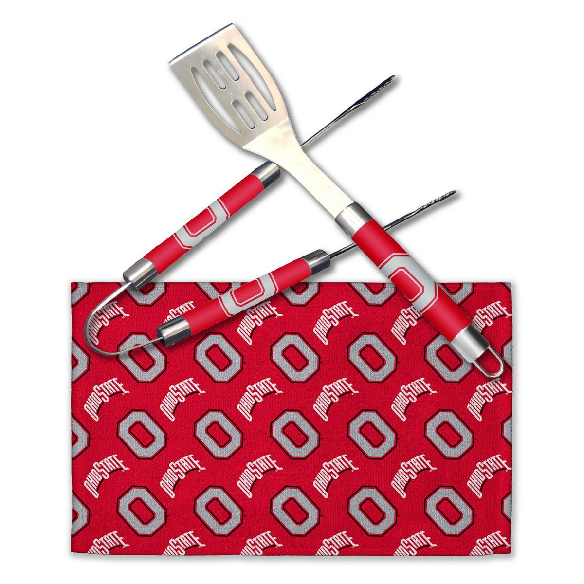 Northwest NCAA BBQ 3PC Grill Utensil Set