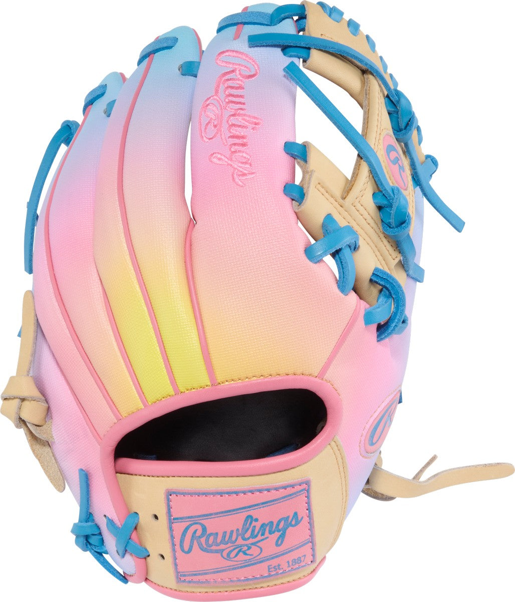 Rawlings Heart of the Hide Funburst 2.0 PROR204-2CCP Model 11.5" Baseball Infield Glove
