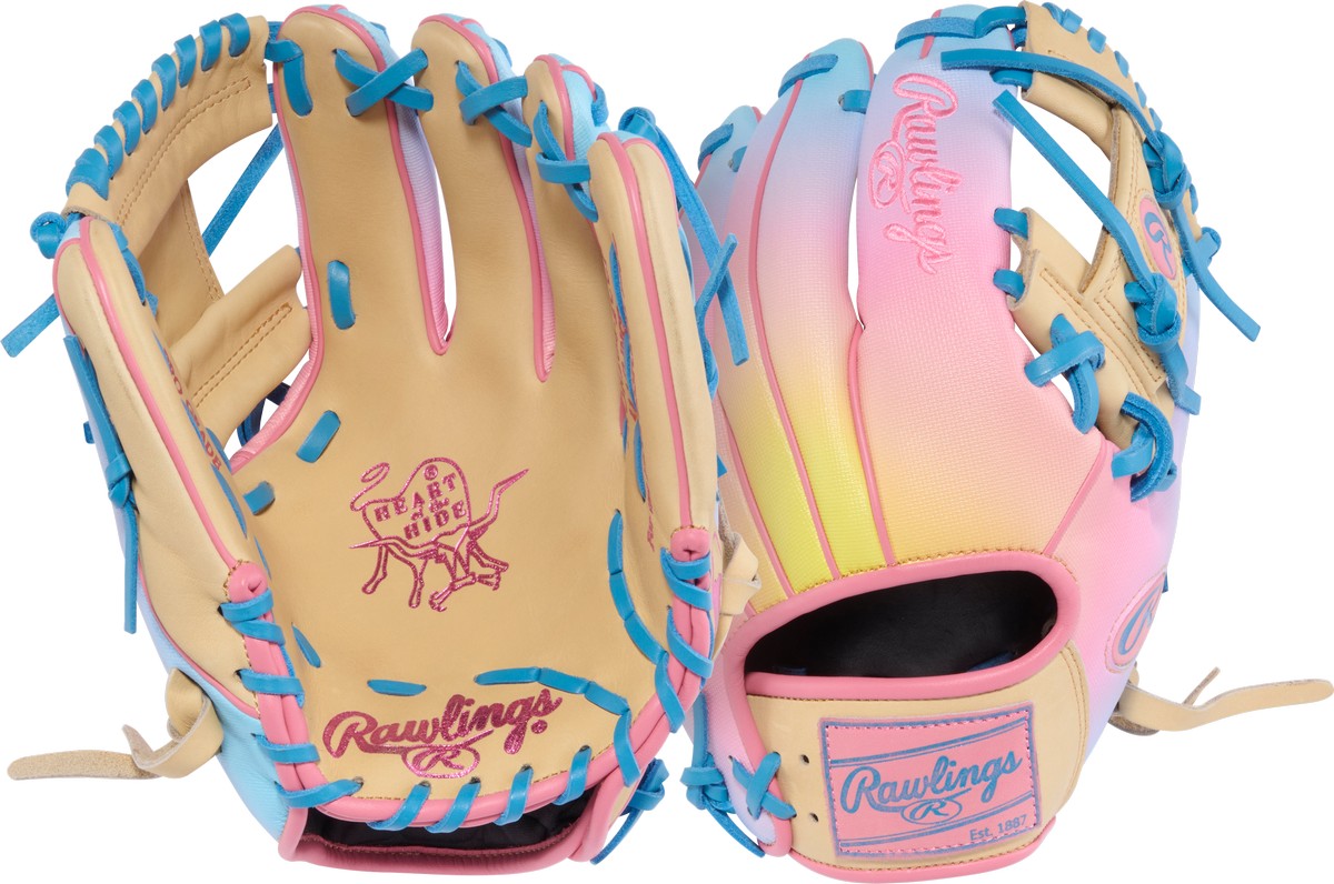 Rawlings Heart of the Hide Funburst 2.0 PROR204-2CCP Model 11.5" Baseball Infield Glove