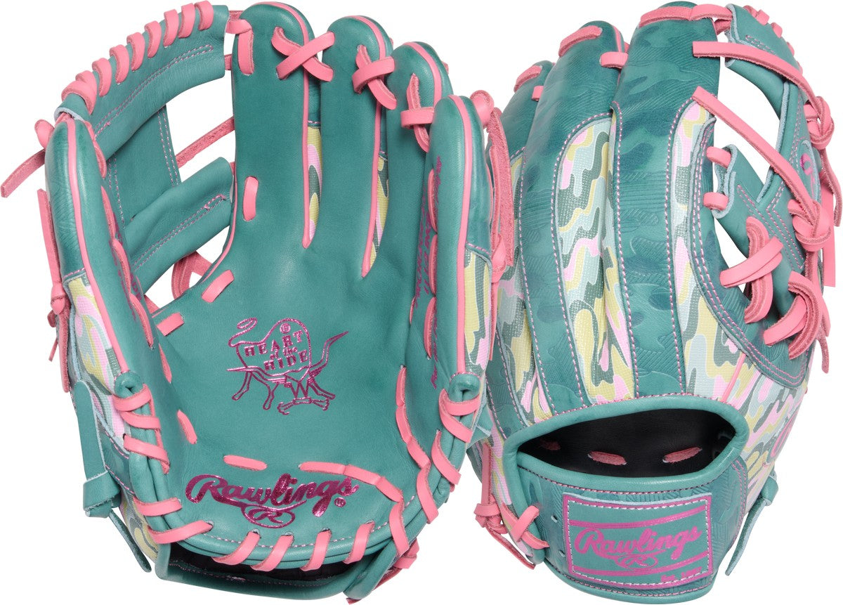 Rawlings Heart of the Hide ColorSync 10.0 PROR204-2SP Model 11.5" Baseball Infield Glove