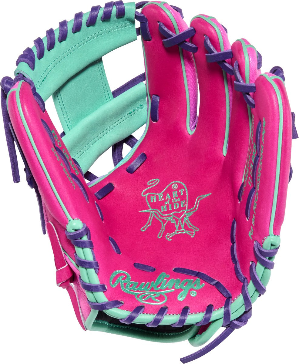 Rawlings Heart of the Hide Funburst 2.0 PROR204U-2CBEM Model 11.5" Contour Fit Baseball Infield Glove