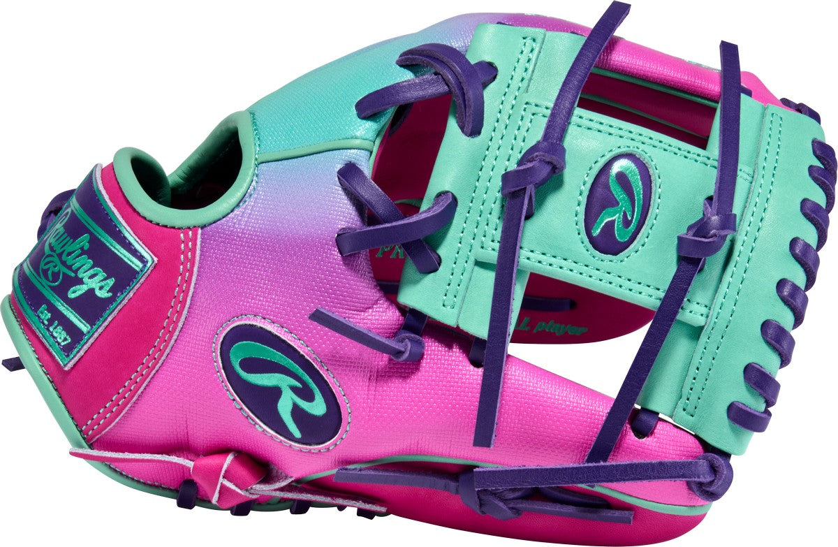 Rawlings Heart of the Hide Funburst 2.0 PROR204U-2CBEM Model 11.5" Contour Fit Baseball Infield Glove