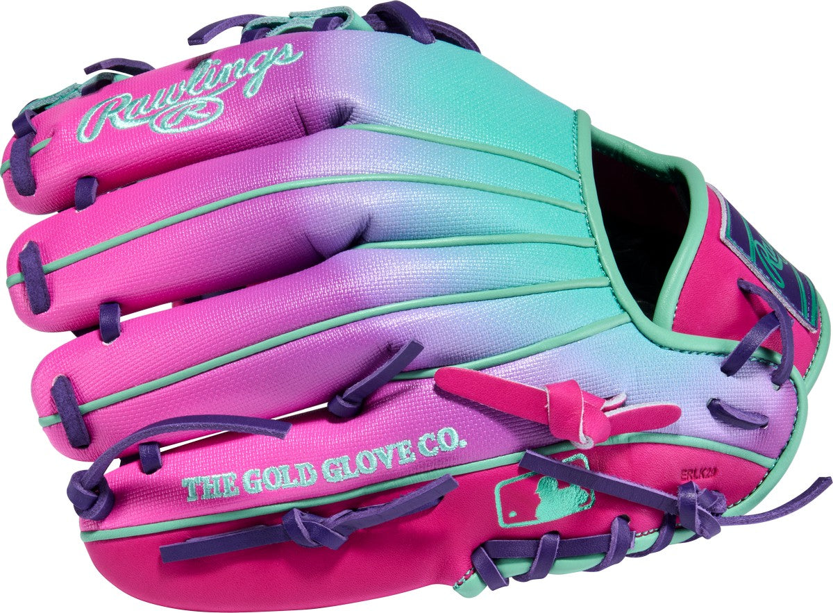 Rawlings Heart of the Hide Funburst 2.0 PROR204U-2CBEM Model 11.5" Contour Fit Baseball Infield Glove