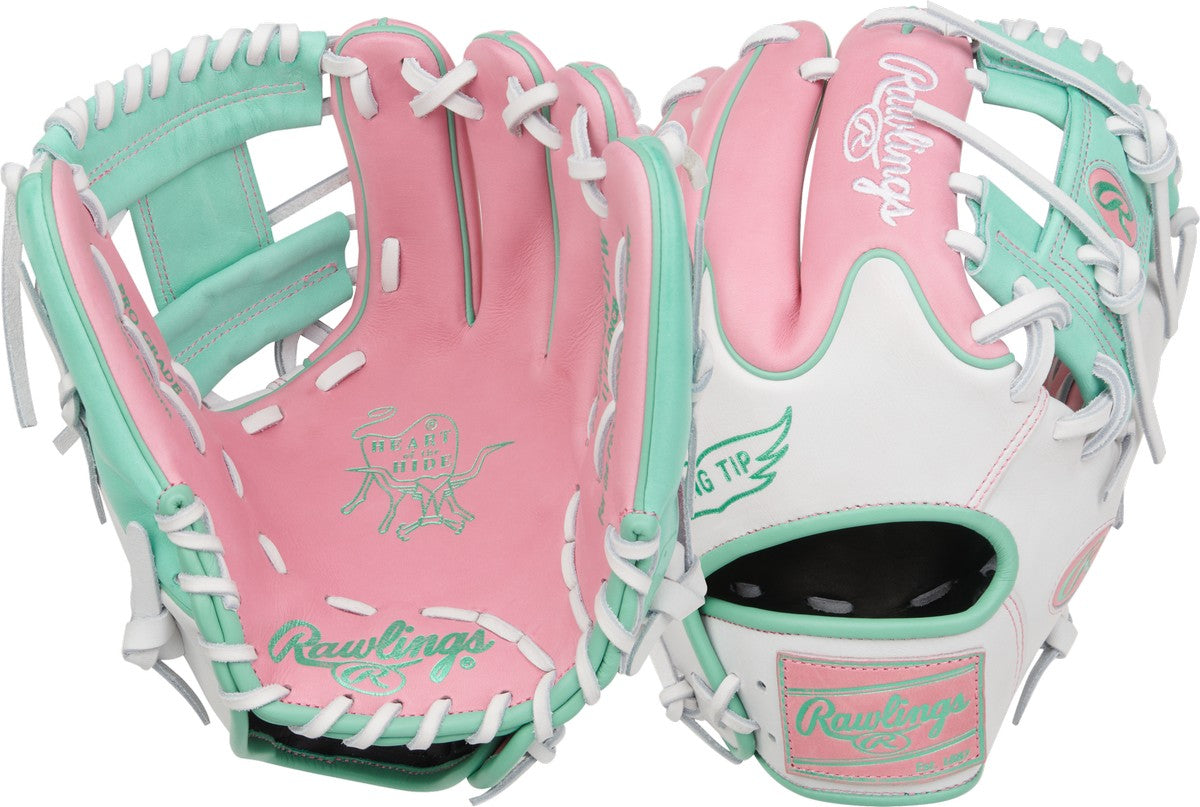 Rawlings Heart of the Hide PROR204W-2PW Model 11.5" Baseball Infield Glove