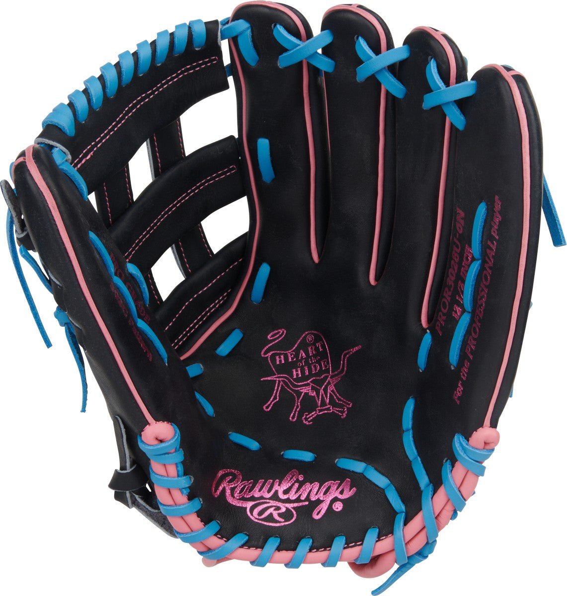 Rawlings Heart of the Hide PROR3028U-6N Contour Fit Model 12.5" Baseball Outfield Glove