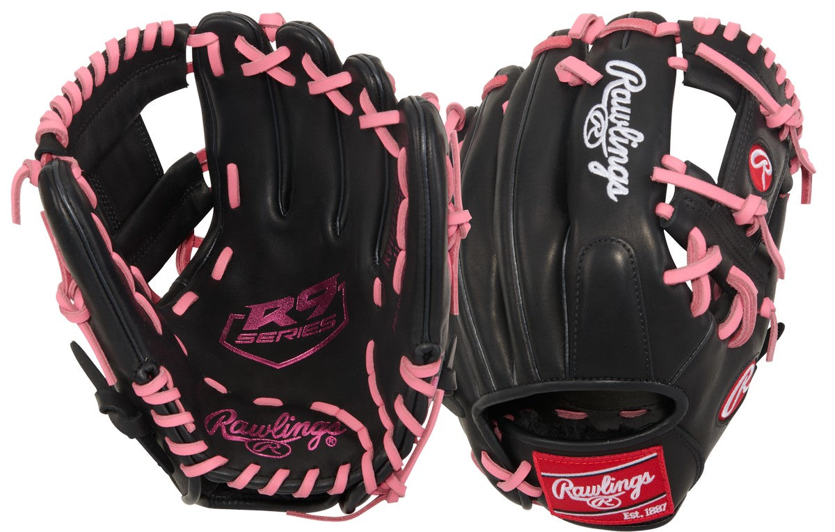 Rawlings R9 Series R91125U-2BP Model 11.25" Baseball Infield Glove