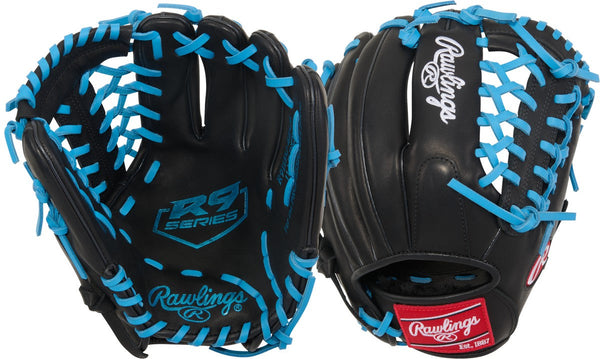 Rawlings R9 Series R9115U-4BCB Model 11.5" Baseball Outfield Glove