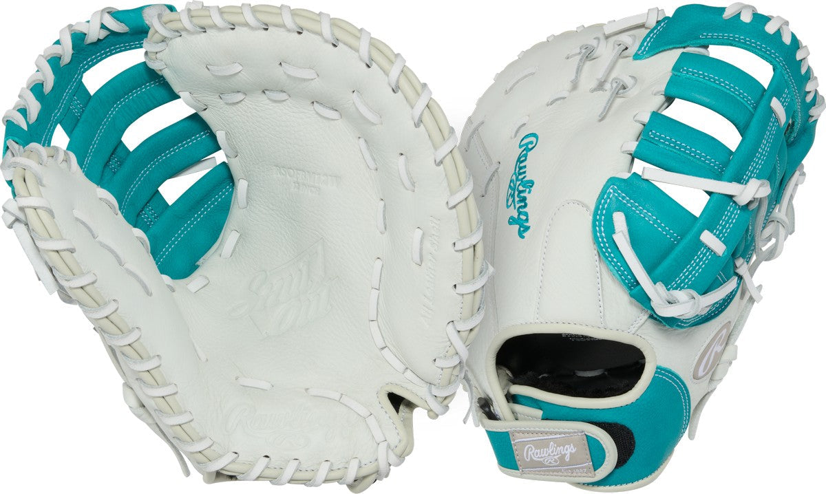 Rawlings Shut Out Series RSOFBM12W Model 12" Youth Fastpitch Softball First Base Mitt