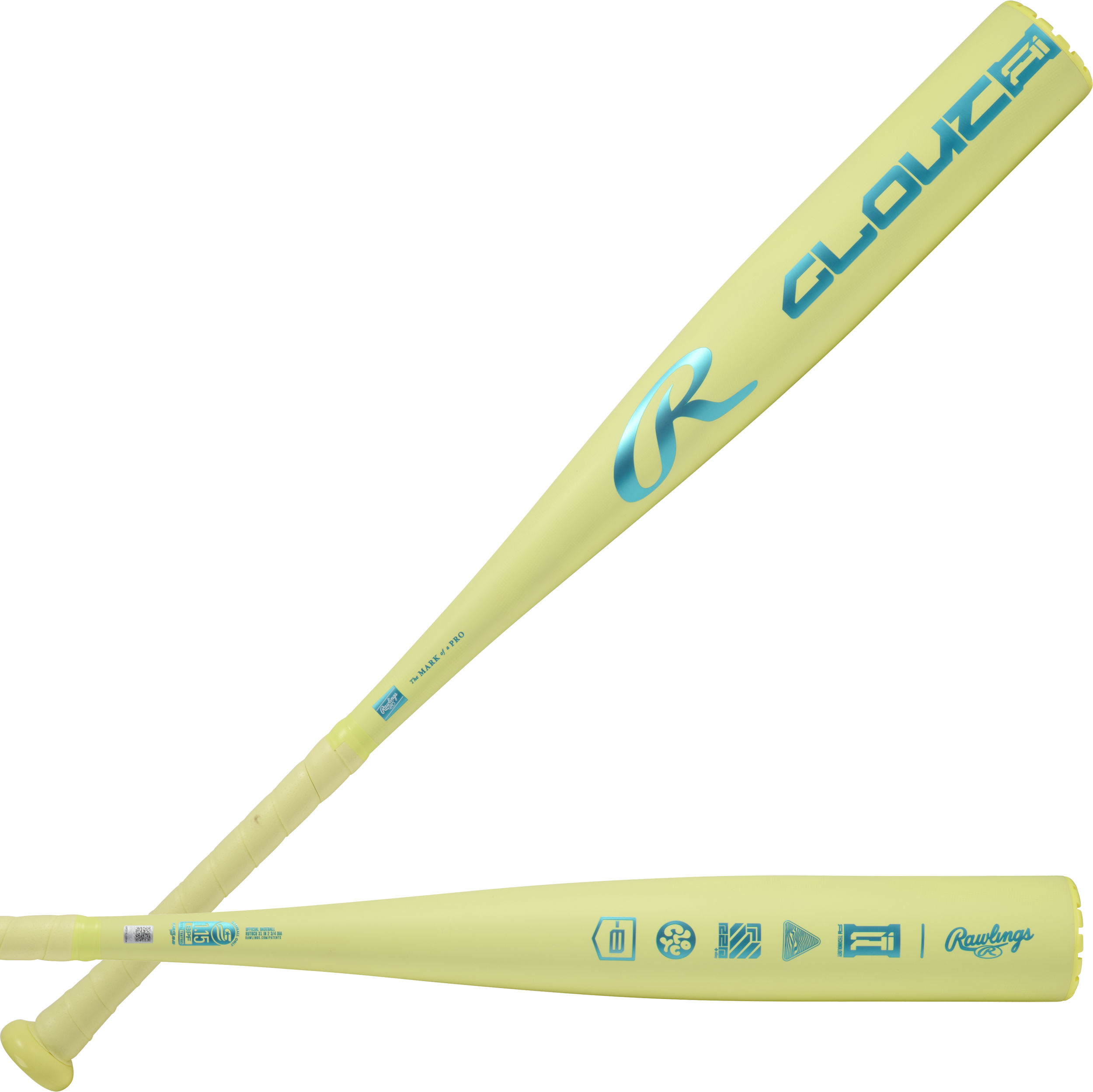 Rawlings 2026 Clout Ai 1-Piece Aluminum -8 USSSA 2-3/4" Barrel Baseball Bat