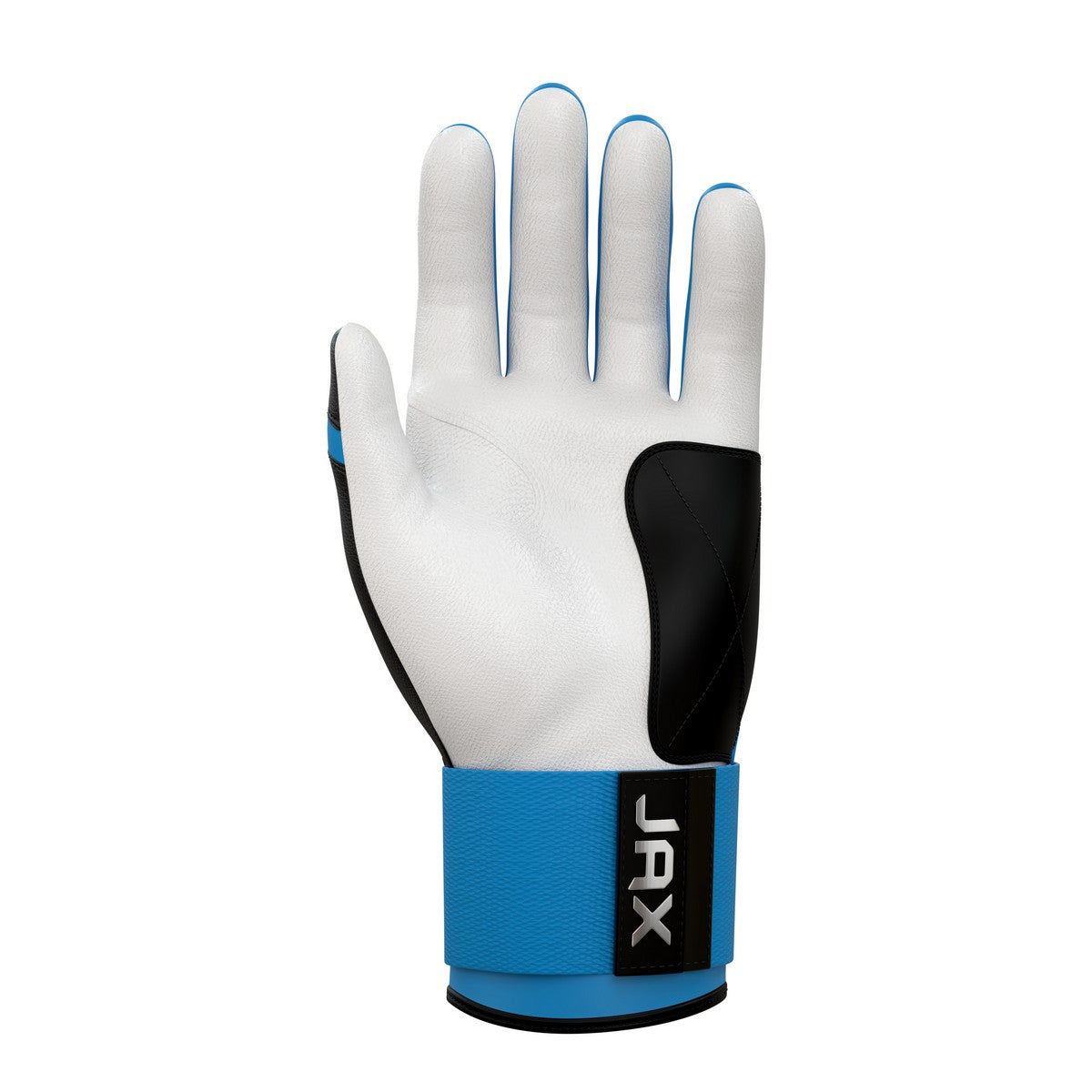 Jax Blue Raspberry Blast Traditional Swing Strap Cuff Adult Batting Gloves