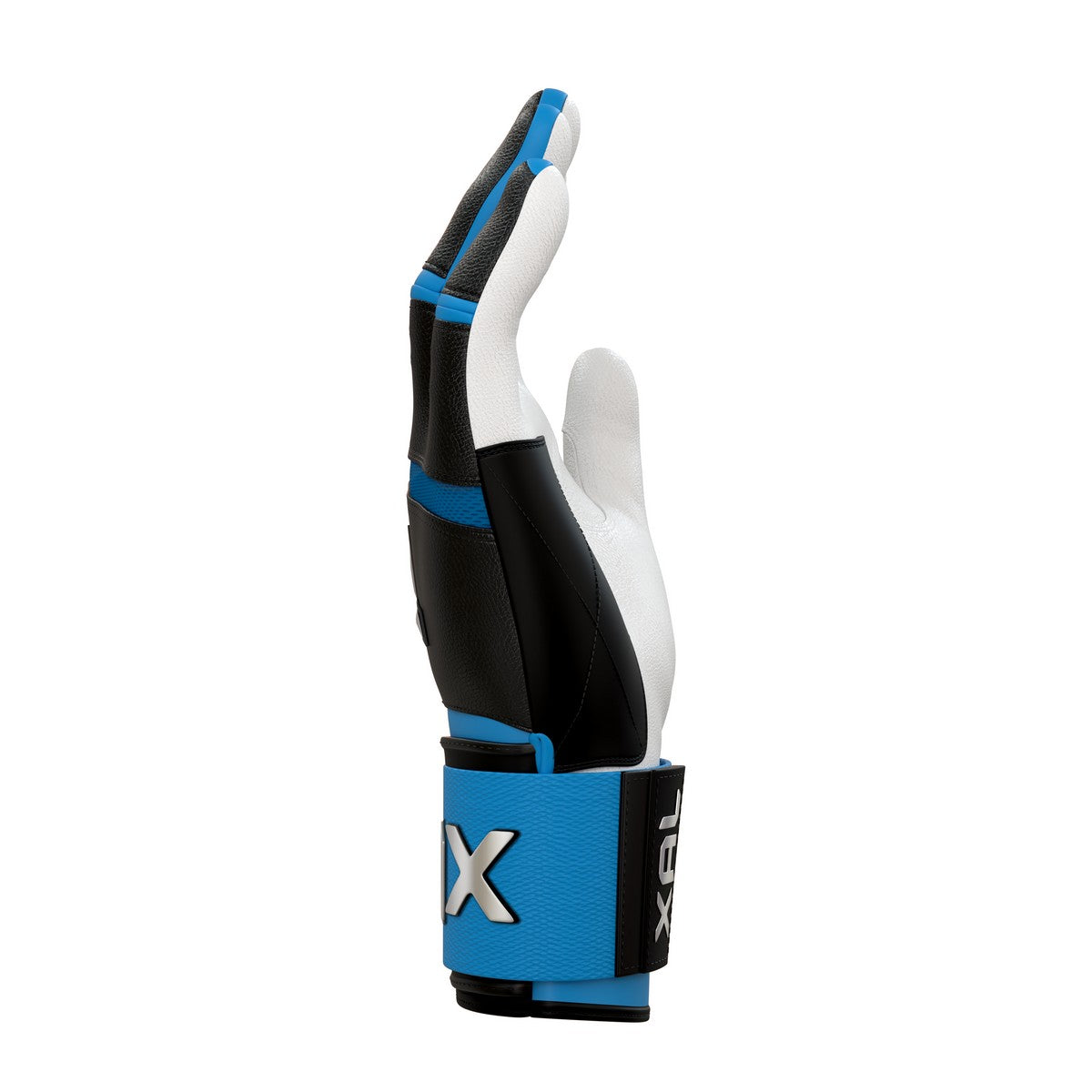 Jax Blue Raspberry Blast Traditional Swing Strap Cuff Adult Batting Gloves