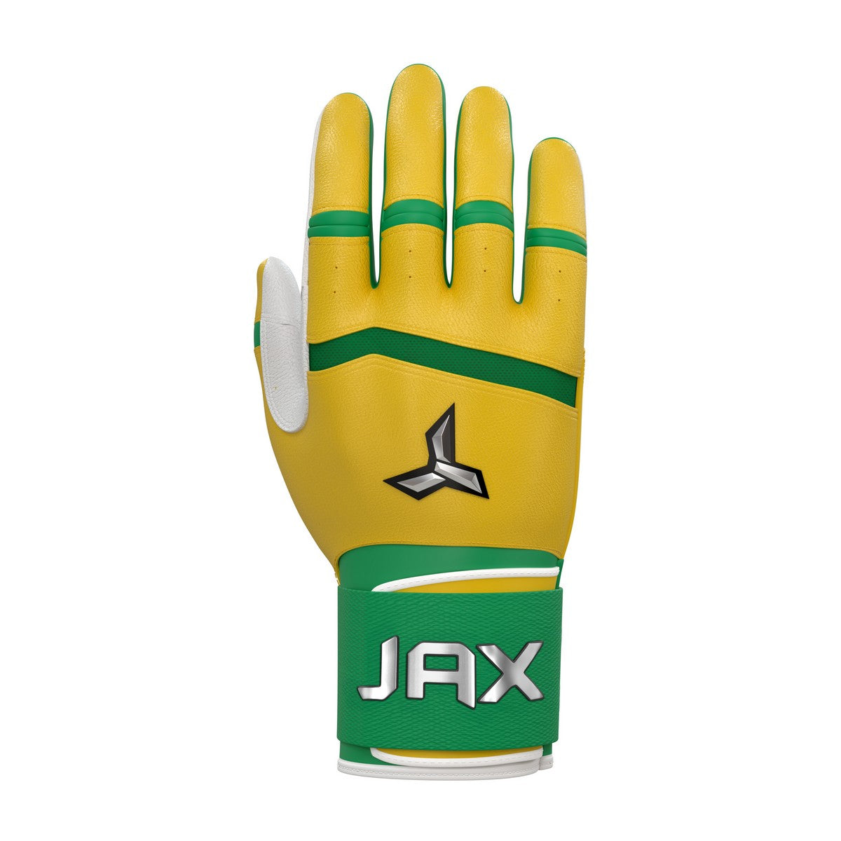 Jax Citrus Squeeze Traditional Swing Strap Cuff Adult Batting Gloves
