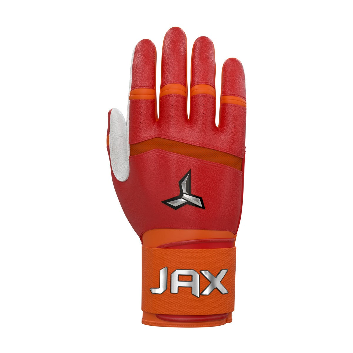 Jax Five-Tool Fruit Punch Traditional Swing Strap Cuff Adult Batting Gloves