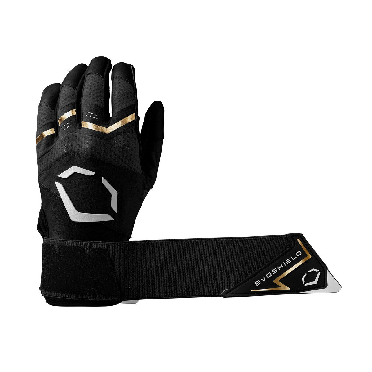 EvoShield Youth Carbyne Batting Glove with Strap Cuff