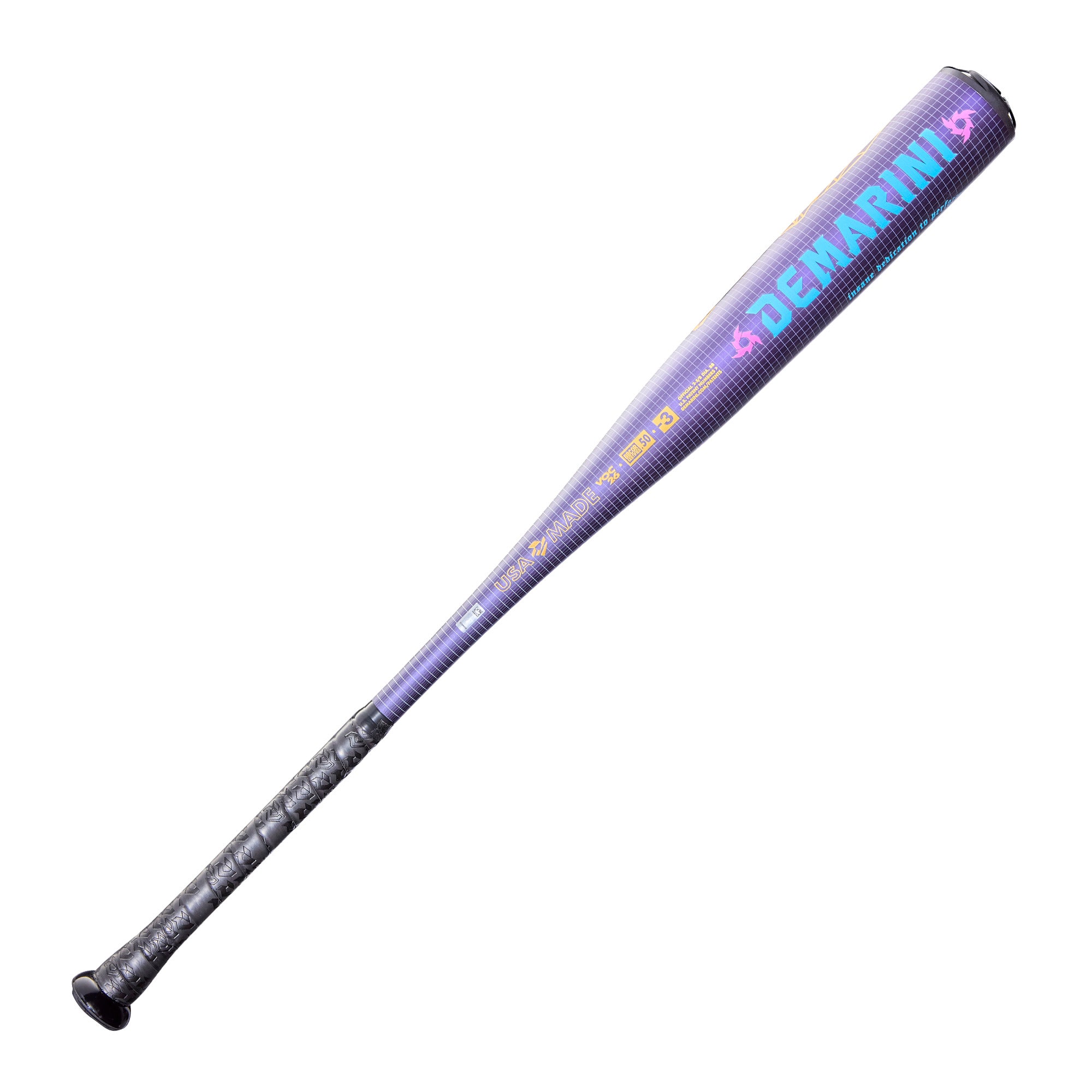 DeMarini 2026 Voodoo One -3 BBCOR One-Piece Alloy 2-5/8" Barrel Baseball Bat