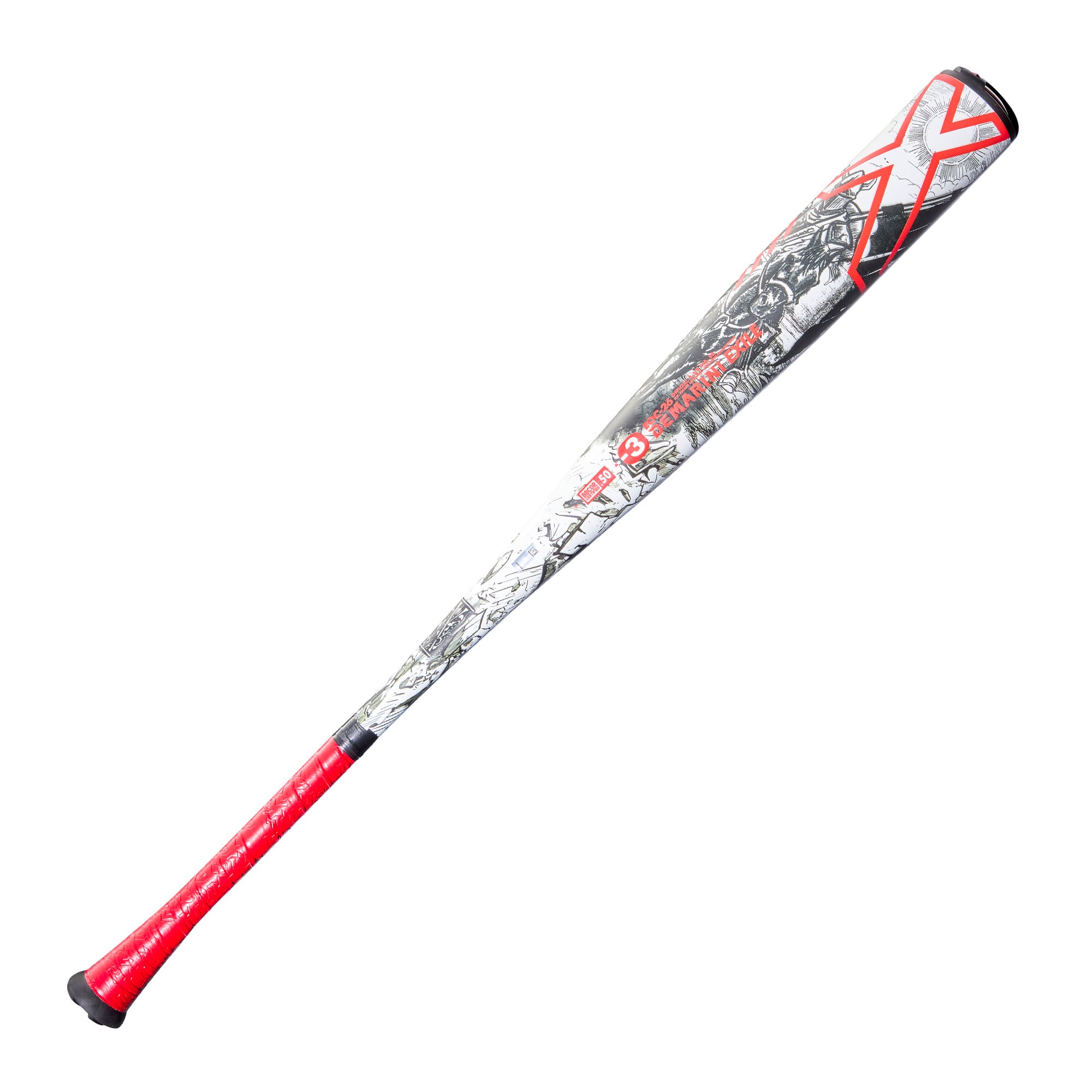 DeMarini 2026 Exile 1-Piece Alloy -3 BBCOR 2-5/8" Barrel Baseball Bat
