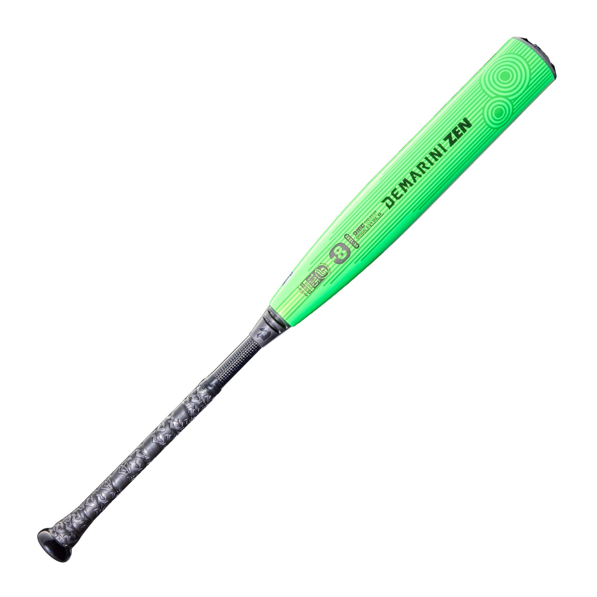 DeMarini 2026 Zen SL 2-Piece Composite 2-3/4" Barrel -8 USSSA Baseball Bat