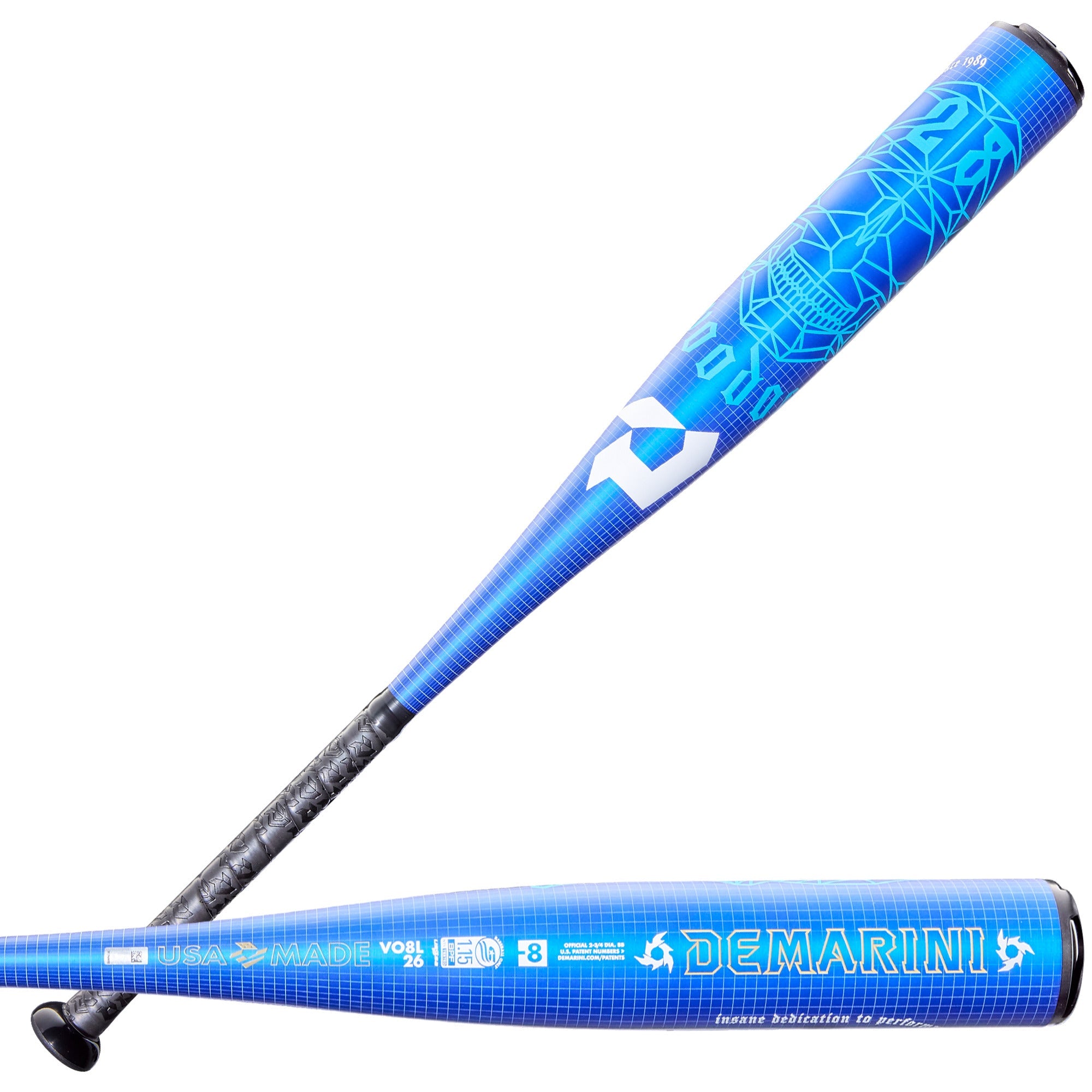 DeMarini 2026 Voodoo One 1-Piece Alloy 2-3/4