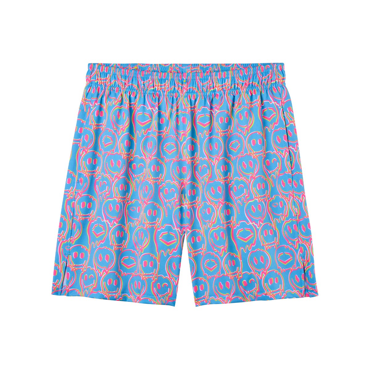 EvoShield Youth Happy Melt Victory Blue Woven Shorts