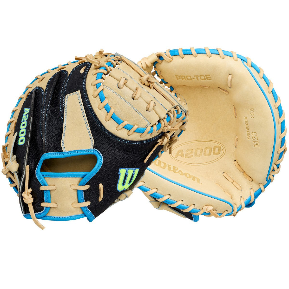 Wilson A2000 Annual Collection M23SS Model 33.5" Superskin Baseball Catcher's Mitt