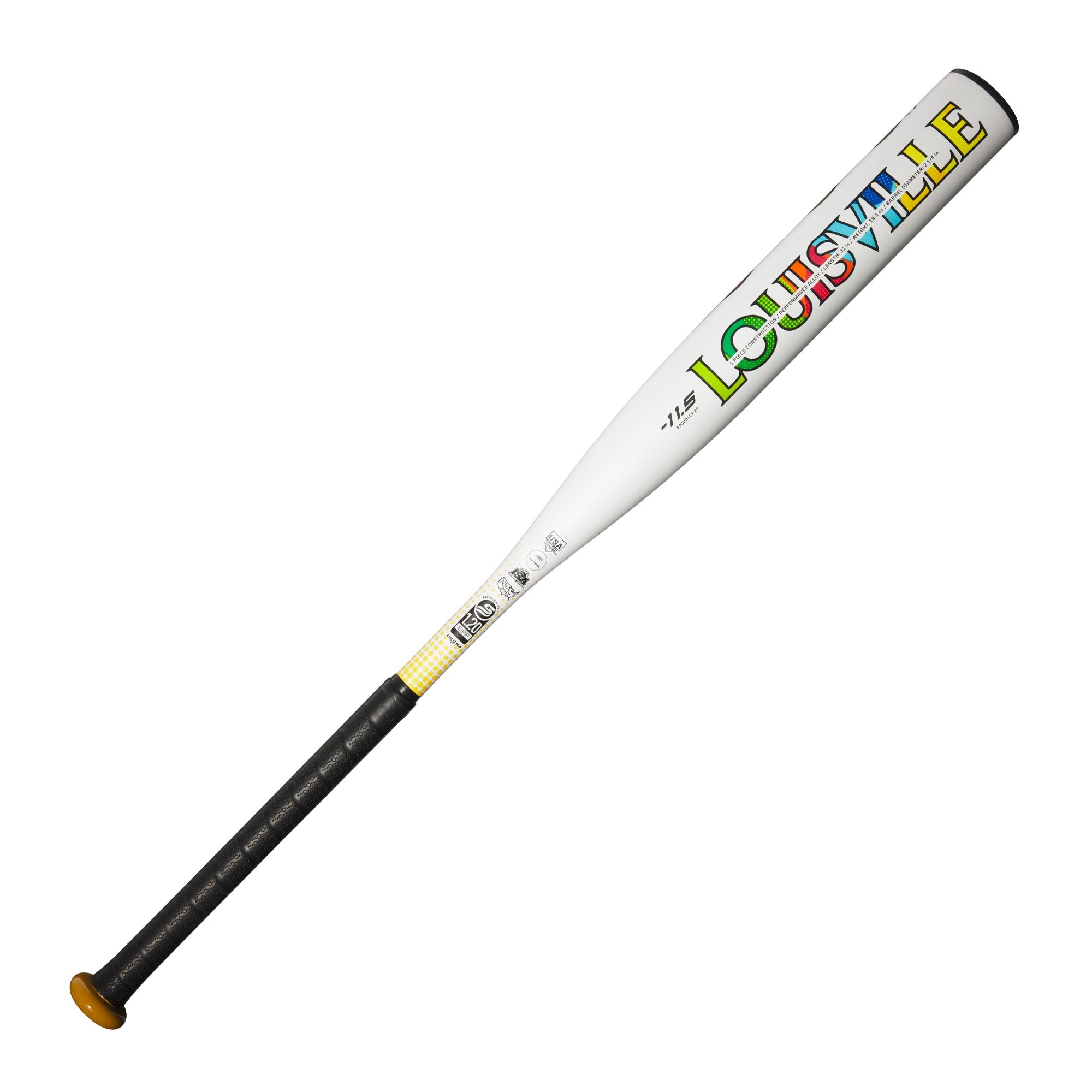 Louisville Slugger 2025 Diva 1-Piece Alloy 2-1/4" Barrel -11.5 Fastpitch Bat