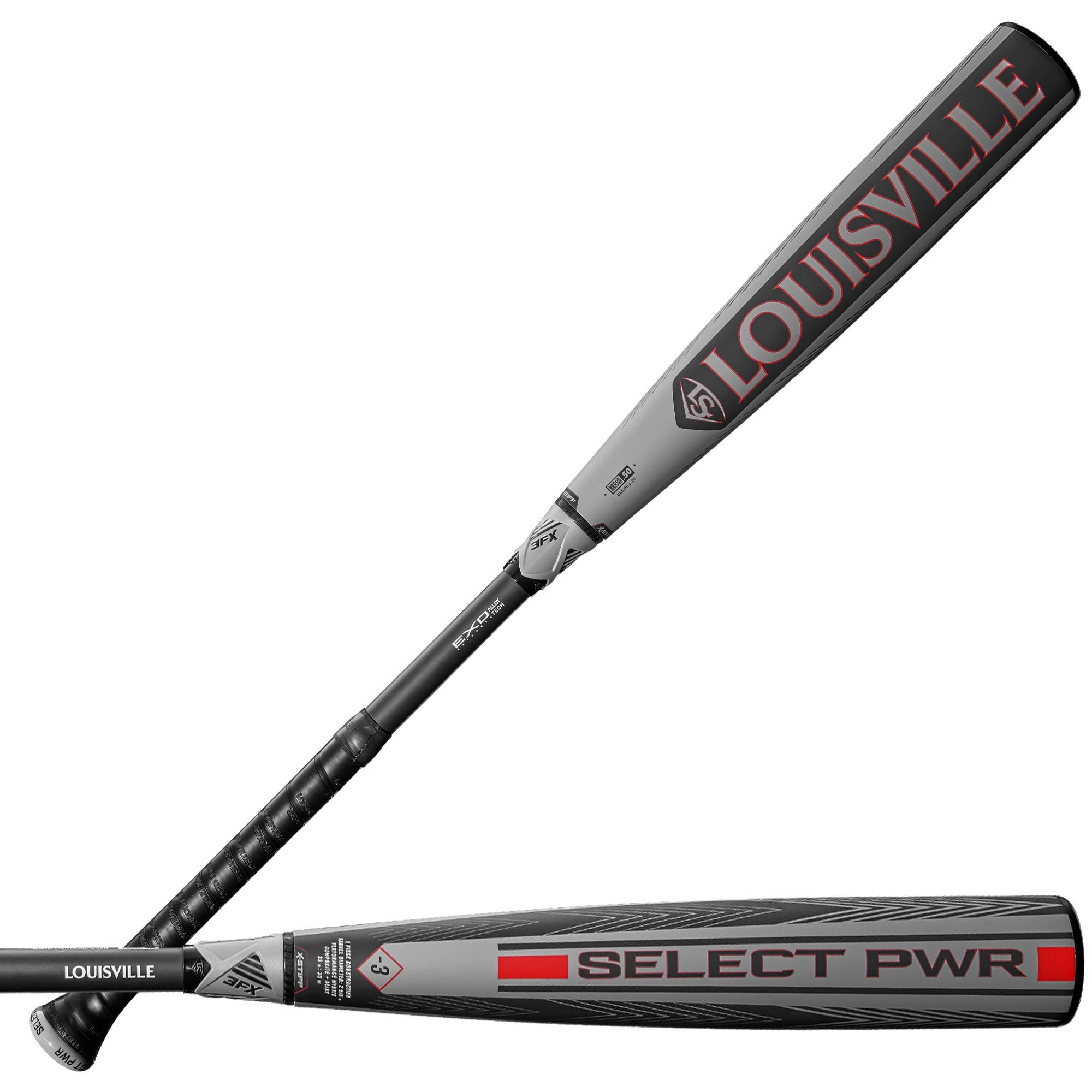 Louisville Slugger 2026 Select PWR 2-Piece Hybrid 2-5/8" Barrel -3 BBCOR Baseball Bat