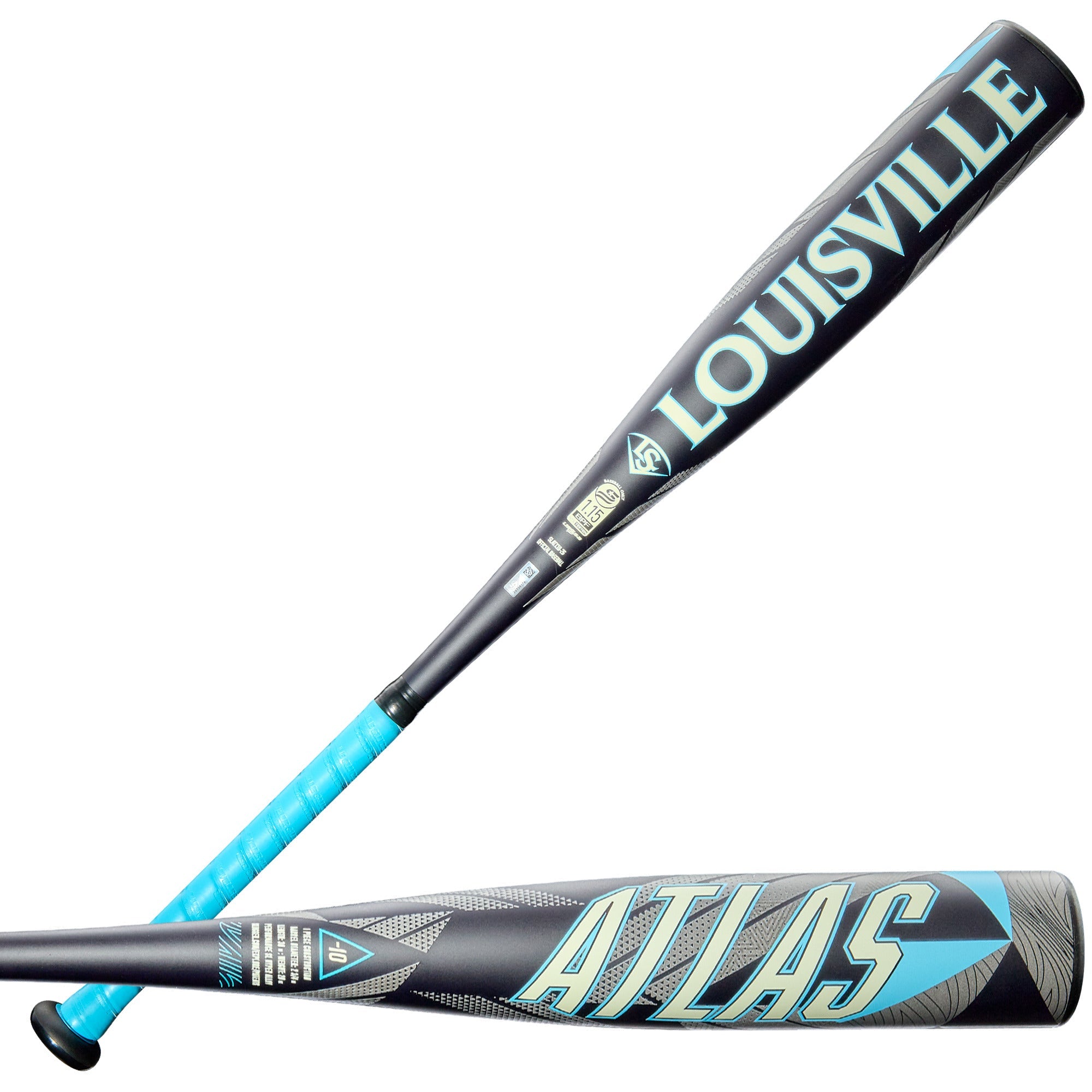 Louisville Slugger 2026 Atlas 1-Piece Alloy 2-3/4" Barrel -10 USSSA Baseball Bat