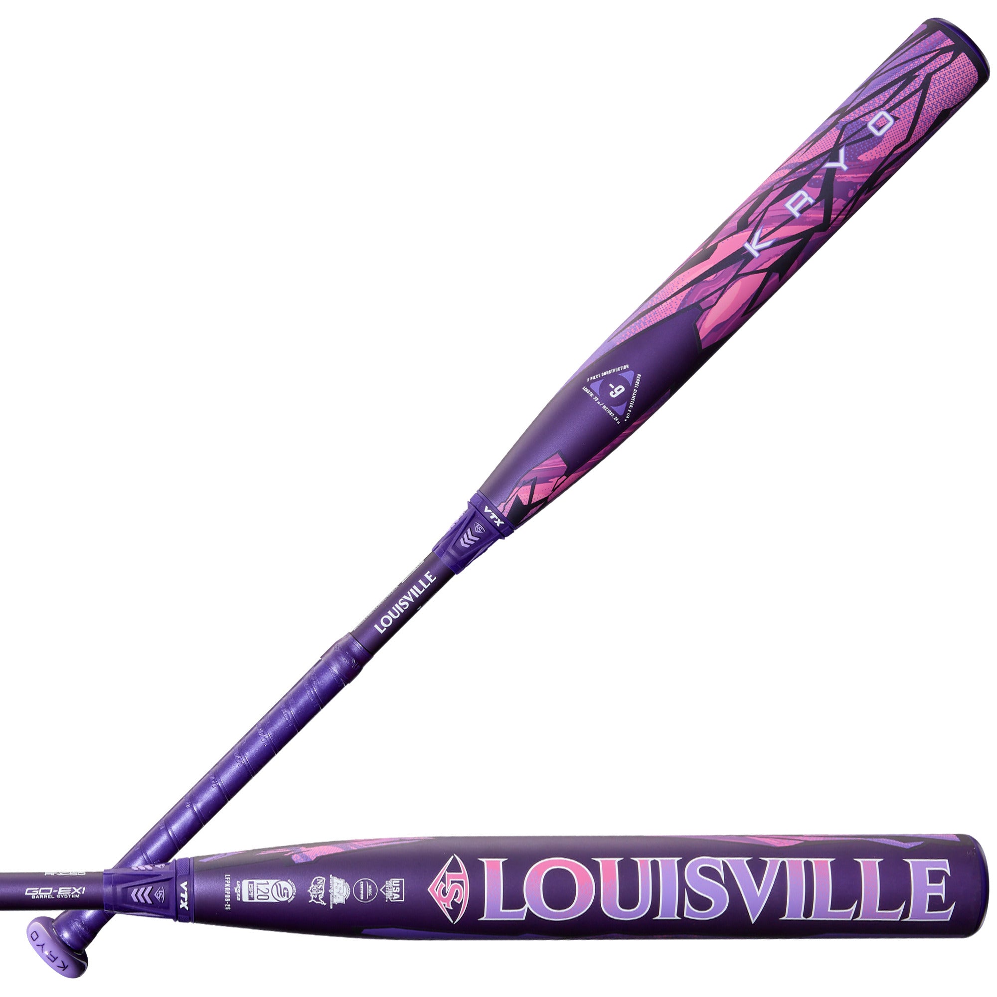 Louisville Slugger 2026 Kryo Limited Edition Thundernight 2-Piece -9 F