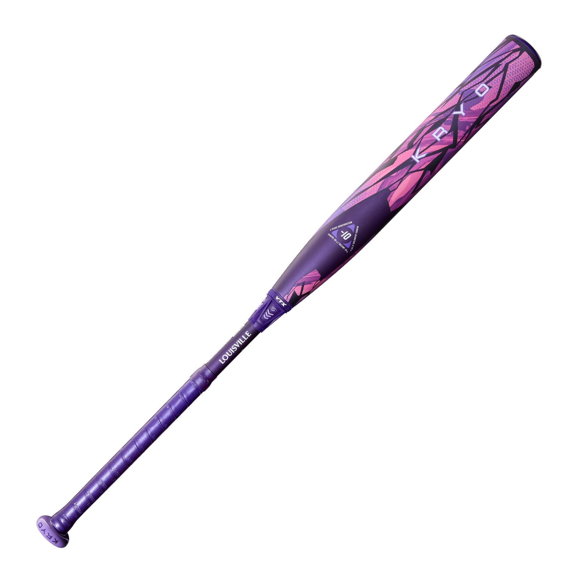 Louisville Slugger 2026 Kryo Limited Edition Thundernight 2 Piece -10 Fastpitch Softball Bat