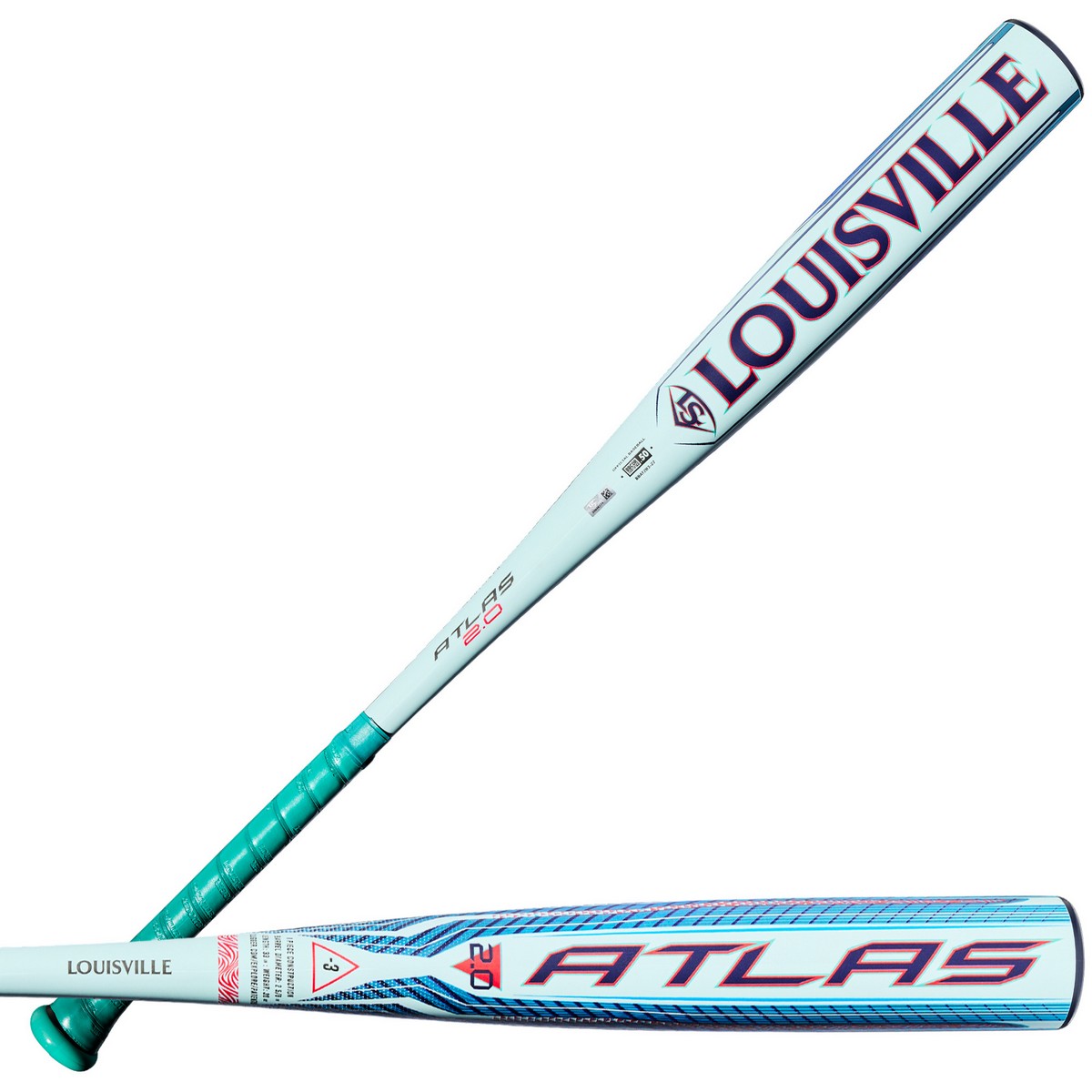 Louisville Slugger 2027 Atlas 2.0 1-Piece Alloy -3 BBCOR Baseball Bat