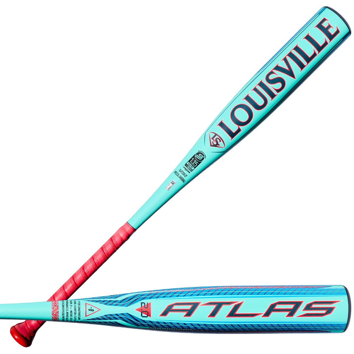 Louisville Slugger 2027 Atlas 2.0 1-Piece Alloy -8 USSSA Baseball Bat
