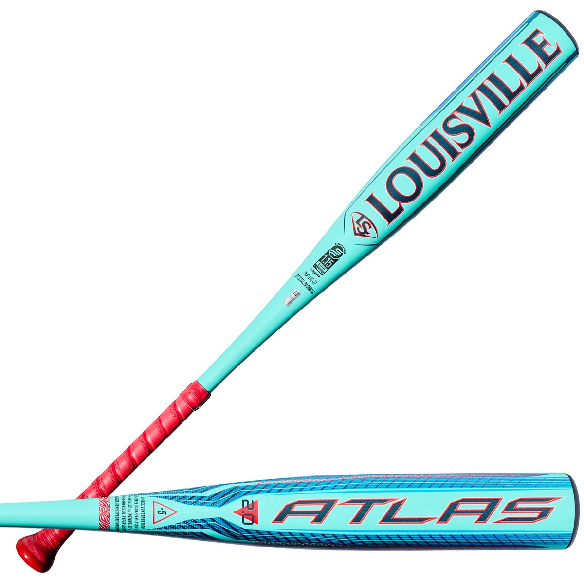 Louisville Slugger 2027 Atlas 2.0 1-Piece Alloy -5 USSSA Baseball Bat
