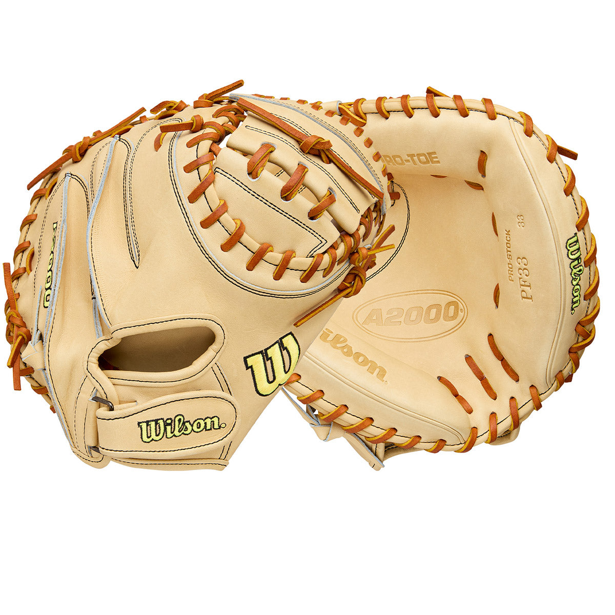 Wilson A2000 Classic PF33 Pedroia Fit Model 33" Baseball Catcher's Mitt