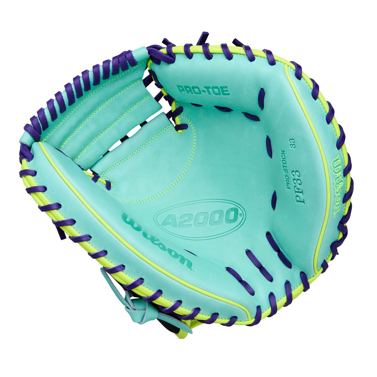 Wilson Spring 2026 A2000 PF33 Pedroia Fit SuperSkin Model 33" Baseball Catcher's Mitt