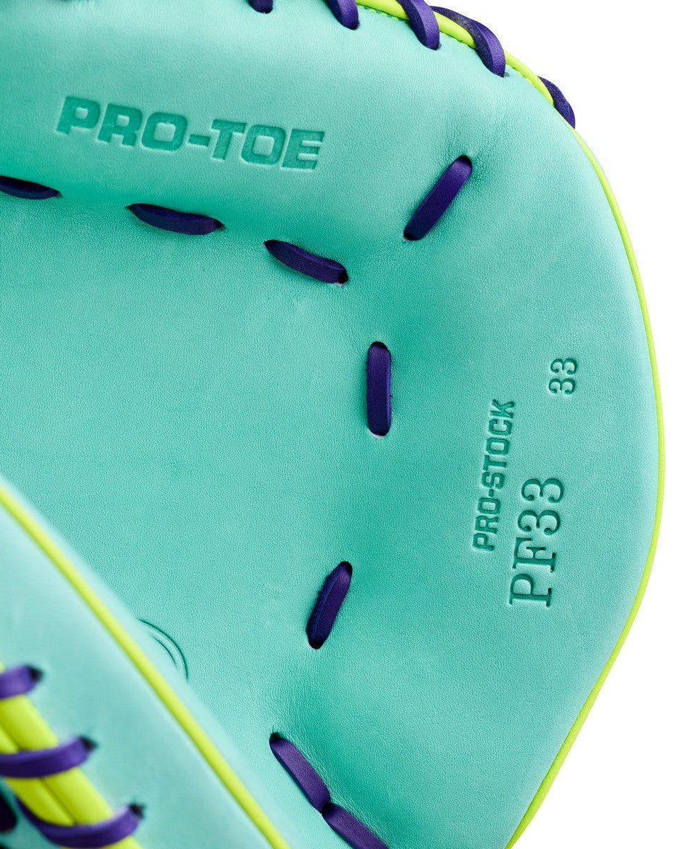 Wilson Spring 2026 A2000 PF33 Pedroia Fit SuperSkin Model 33" Baseball Catcher's Mitt