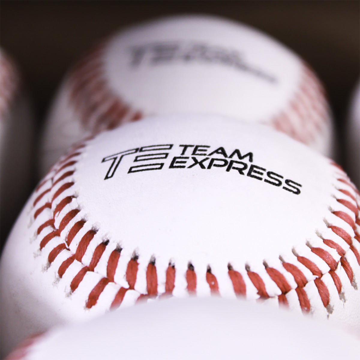 Team Express Custom Official League Leather Baseball (Dozen)