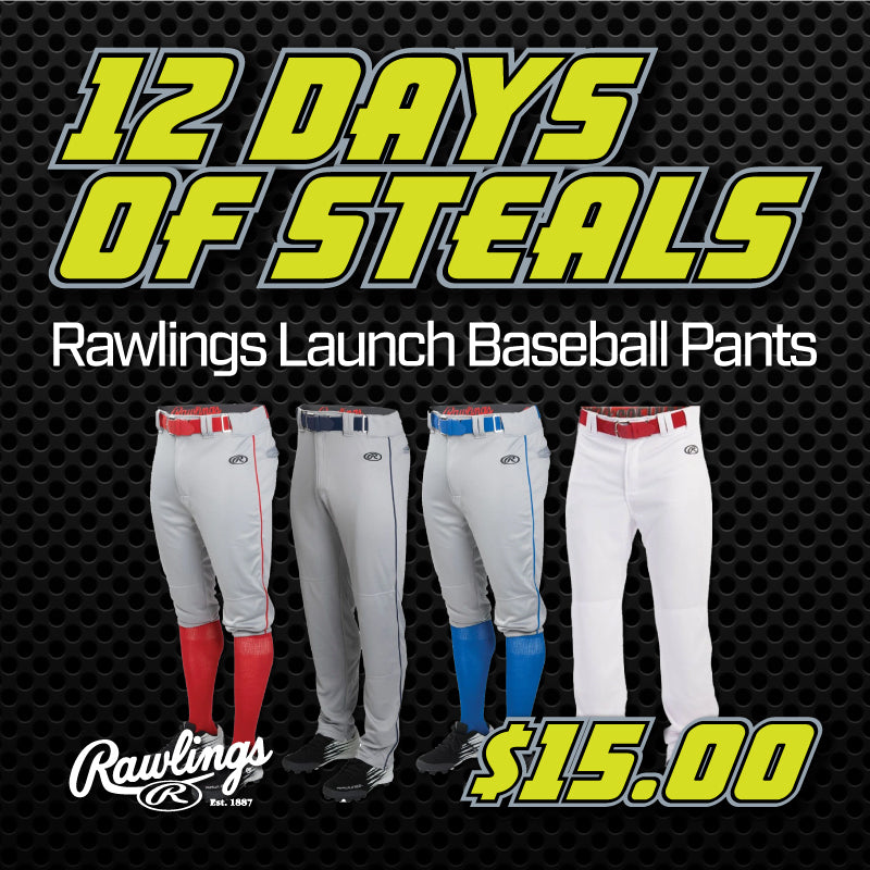 12 Days of Steals - Day 1 - Rawlings Baseball Pants