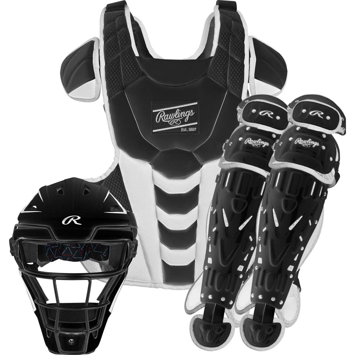 Rawlings Velo 2.0 Series Fastpitch Catchers Set