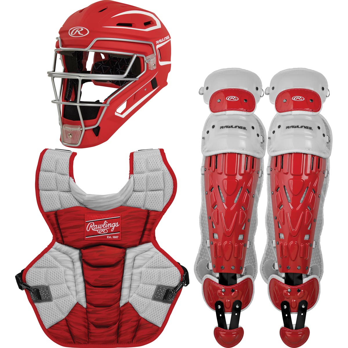 Rawlings Adult VELO 2.0 Catcher Set