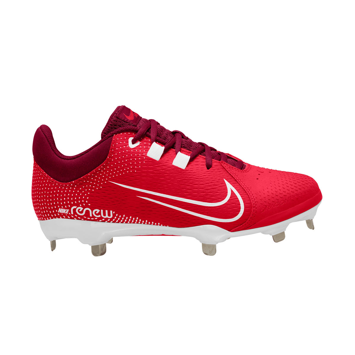 red metal softball cleats