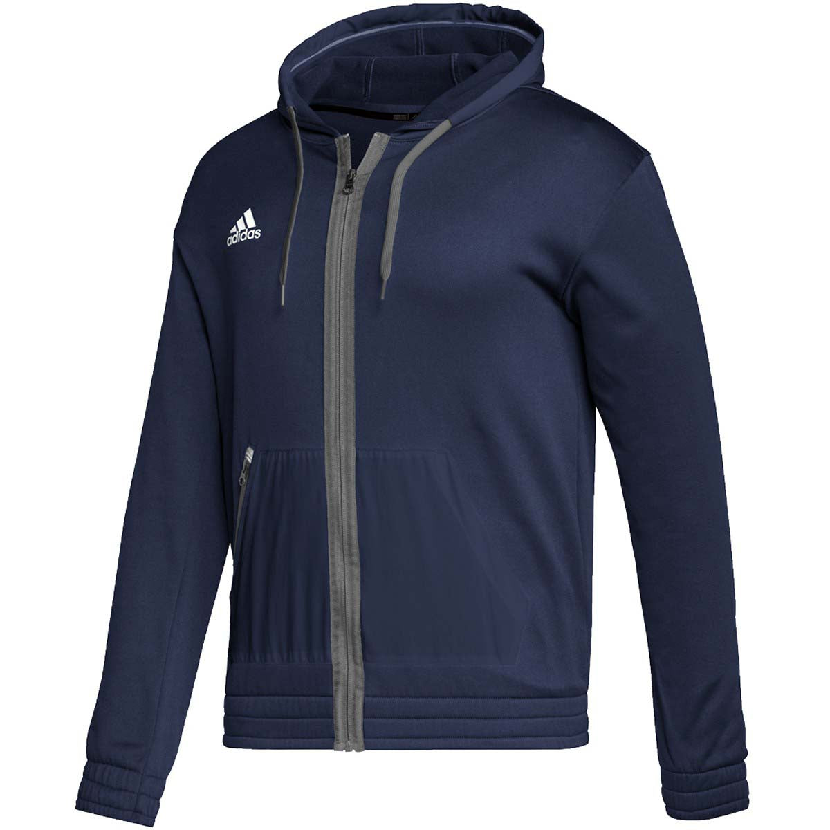 Adidas Mens Team Issue Full-Zip Hoodie