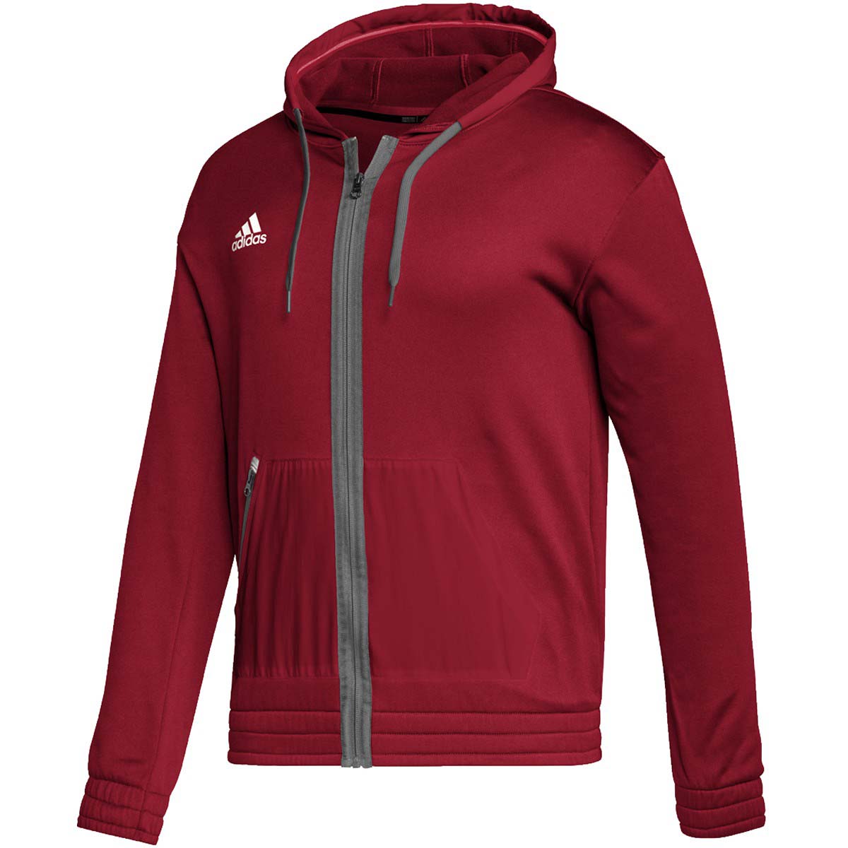 Adidas Mens Team Issue Full-Zip Hoodie